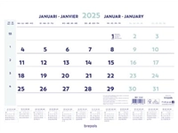 Een Brepols maandkalender, 2025 koop je bij best4office