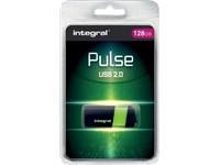 Een Integral Pulse USB 2.0 stick, 128 GB, zwart/geel koop je bij best4office