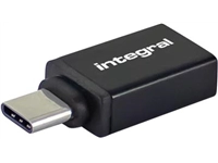 Een Integral adapter USB-A naar USB-C, pak van 2 stuks koop je bij best4office