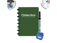 Een Correctbook A5 Original: uitwisbaar / herbruikbaar notitieboek, gelijnd, Forest Green (bosgroen) koop je bij best4office