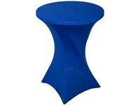 Een Hoes voor statafel, diameter 80 cm, blauw koop je bij best4office