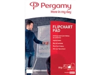 Een Pergamy flipchartpapier, ft 65 x 98 cm, geruit en blanco, pak van 50 vel koop je bij best4office