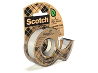 Een Plakband Magic Tape A greener choice ft 19 mm x 15 m, op dispenser van 100 % gerecycleerd plastic koop je bij best4office