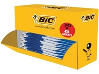 Een Bic balpen Atlantis Classic blauw, doos 30 + 6 gratis koop je bij best4office