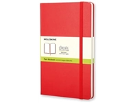 Een Moleskine notitieboek, ft 9 x 14 cm, effen, harde cover, 192 blad, rood koop je bij Muys Kantoor & Kado