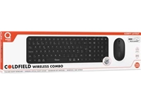 Een Qware draadloze deskset Coldfield, azerty koop je bij best4office