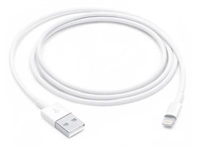 Een Apple kabel, Lightning (8-pin) naar USB-A, 1 m, wit koop je bij best4office