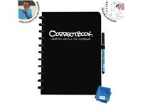 Een Correctbook A4 Original: uitwisbaar / herbruikbaar notitieboek, blanco, Ink Black (zwart) koop je bij Muys Kantoor & Kado