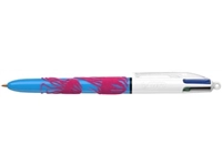 Een Bic Colours Velours 4-kleurenbalpen, medium, klassieke inktkleuren, doos van 12 stuks koop je bij Muys Kantoor & Kado