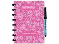 Een Correctbook Endless Agenda A5, uitwisbaar / herbruikbaar, Blossom Pink (roze) koop je bij Muys Kantoor & Kado