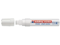 Een Edding Krijtmarker e-4090 wit, op blister koop je bij Muys Kantoor & Kado