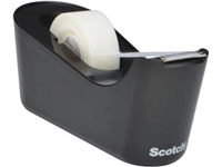 Een Scotch verzwaarde plakbandafroller inclusief 1 rol Scotch Magic Tape, zwart koop je bij best4office