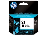 Een HP inktcartridge 21, 190 pagina's, OEM C9351AE, zwart koop je bij best4office