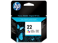 Een HP inktcartridge 22, 165 pagina's, OEM C9352AE, 3 kleuren koop je bij best4office