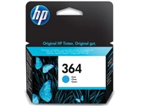 Een HP inktcartridge 364, 300 pagina's, OEM CB318EE, cyaan koop je bij best4office