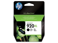 Een HP inktcartridge 920XL, 1.200 pagina's, OEM CD975AE, zwart koop je bij best4office