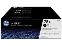 Een HP toner 78A, 2 100 pagina's, OEM CE278AD, zwart, duopack koop je bij best4office