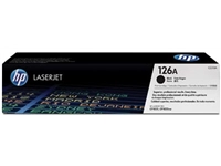 Een HP toner 126A, 1 200 pagina's, OEM CE310A, zwart koop je bij Muys Kantoor & Kado