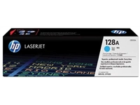 Een HP toner 128A, 1 300 pagina's, OEM CE321A, cyaan koop je bij best4office