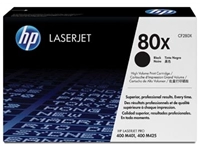 Een HP toner 80X, 6 900 pagina's, OEM CF280X, zwart koop je bij Muys Kantoor & Kado