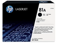 Een HP toner 81A, 10 500 pagina's, OEM CF281A, zwart koop je bij Muys Kantoor & Kado