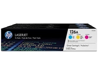 Een HP toner 126A, 1 000 pagina's, OEM CF341A, 3 kleuren koop je bij Muys Kantoor & Kado