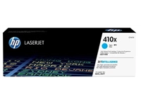 Een HP toner 410X, 5 000 pagina's, OEM CF411X, cyaan koop je bij best4office