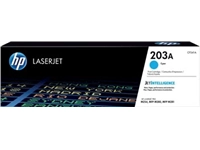 Een HP toner 203A, 1 300 pagina's, OEM CF541A, cyaan koop je bij best4office