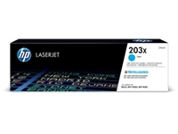 Een HP toner 203X, 2.500 pagina's, OEM CF541X, cyaan koop je bij best4office