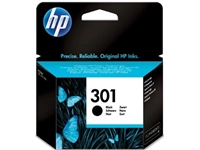 Een HP inktcartridge 301, 190 pagina's, OEM CH561EE, zwart koop je bij best4office