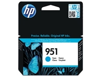 Een HP inktcartridge 951, 700 pagina's, OEM CN050AE, cyaan koop je bij best4office