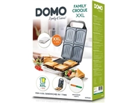 Een Domo croque monsieur machine Family Croque XXL, wit koop je bij Muys Kantoor & Kado