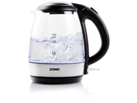 Een Domo waterkoker uit glas en RVS, 1,2 l, 2200 W koop je bij Muys Kantoor & Kado