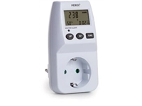 Een Perel energiemeter, 230 V, 16 A, wit, voor Nederland koop je bij Muys Kantoor & Kado