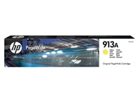 Een HP inktcartridge 913A, 3.000 pagina's, OEM F6T79AE, PageWide, geel koop je bij best4office