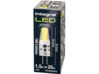 Een Integral LED spot G4 fitting, niet dimbaar, 2.700 K, 1,5 W, 165 lumen koop je bij Muys Kantoor & Kado