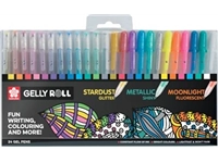 Een Sakura roller Gelly Roll Mix, etui van 24 stuks in geassorteerde kleuren koop je bij best4office