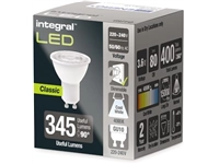 Een Integral LED spot GU10, dimbaar, 4.000 K, 3,6 W, 400 lumen koop je bij Muys Kantoor & Kado