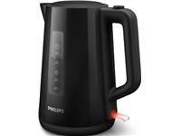 Een Philips Series 3000 waterkoker, 1,7 liter, zwart koop je bij Muys Kantoor & Kado