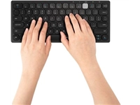 Een Kensington Dual draadloos compact toetsenbord, qwerty koop je bij best4office