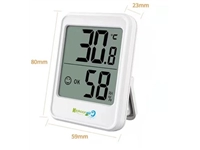 Een Kokoon Air Protect digitale thermometer KAPTM40 koop je bij Muys Kantoor & Kado