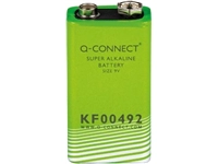 Een Q-CONNECT batterij alkaline 6LR61 MN1604 9.0V koop je bij Muys Kantoor & Kado