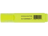 Een Q-CONNECT markeerstift, geel koop je bij Muys Kantoor & Kado