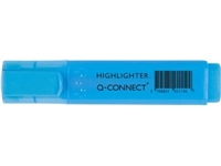 Een Q-CONNECT markeerstift, blauw koop je bij Muys Kantoor & Kado