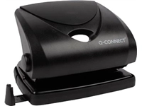 Een Q-CONNECT perforator Medium Duty, 20 blad, zwart koop je bij best4office