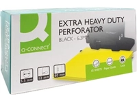 Een Q-CONNECT perforator, 65 blad, zwart koop je bij Muys Kantoor & Kado