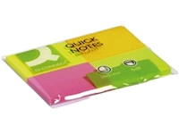 Een Q-CONNECT Quick Notes, ft 38 x 51 mm, 50 vel, pak van 4 blokken in neonkleuren koop je bij best4office