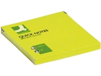 Een Q-CONNECT Quick Notes, ft 76 x 76 mm, 80 vel, neongeel koop je bij best4office