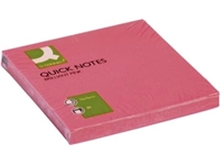 Een Q-CONNECT Quick Notes, ft 76 x 76 mm, 80 vel, neonroze koop je bij best4office