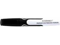 Een Q-CONNECT whiteboardmarker, 3 mm, ronde punt, zwart koop je bij best4office